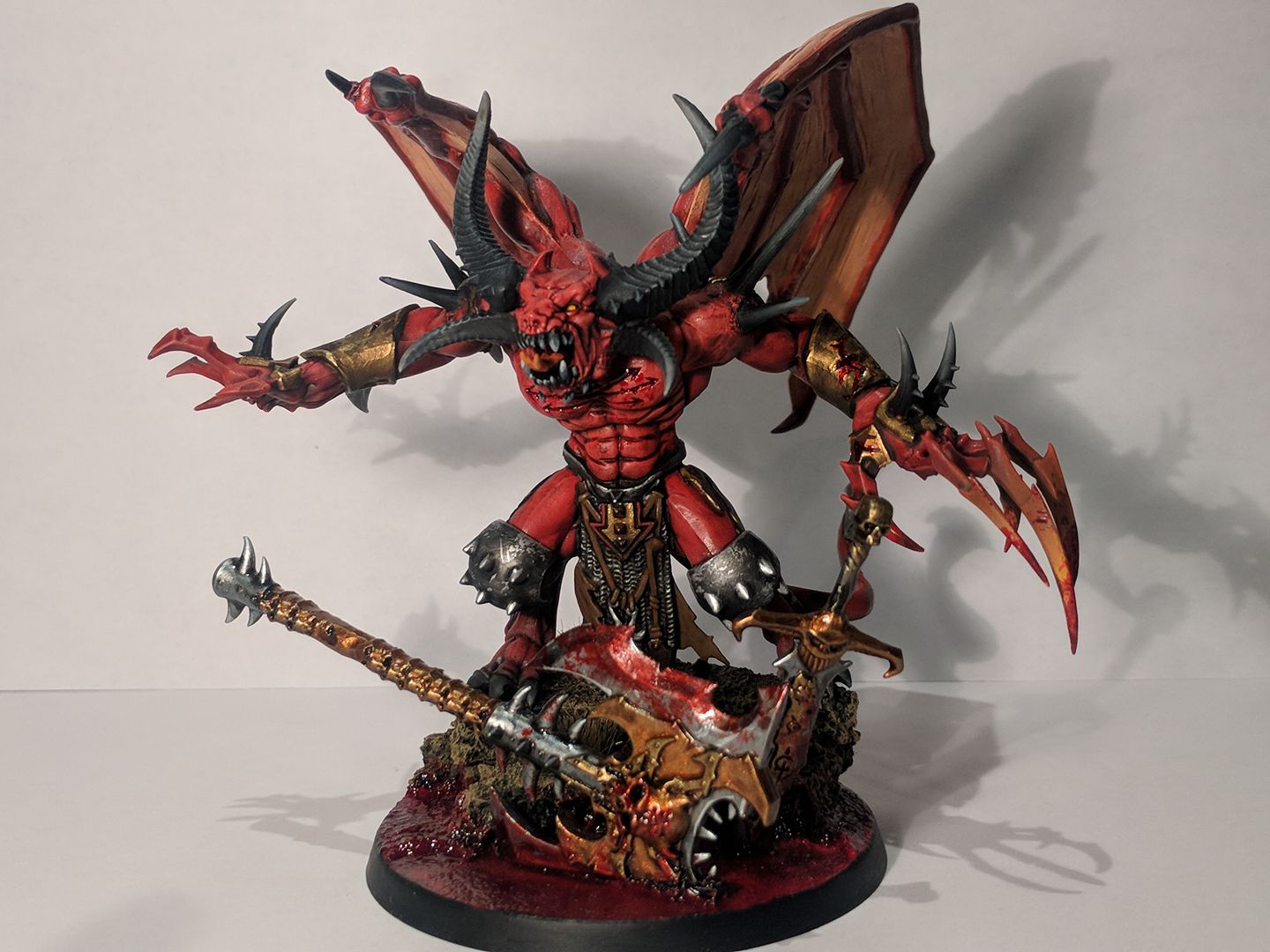 Демон принц. Демон принц Кхорна. Warhammer демон принц. Демон принц вархаммер. Warhammer 40000 Daemon Prince.