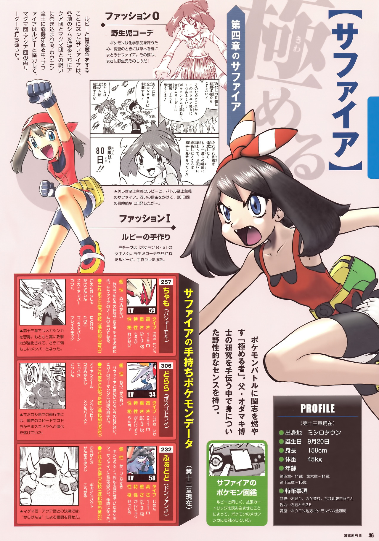 sapphire bio - pokespedia page 1 sapphire bio - pokespedia page 1