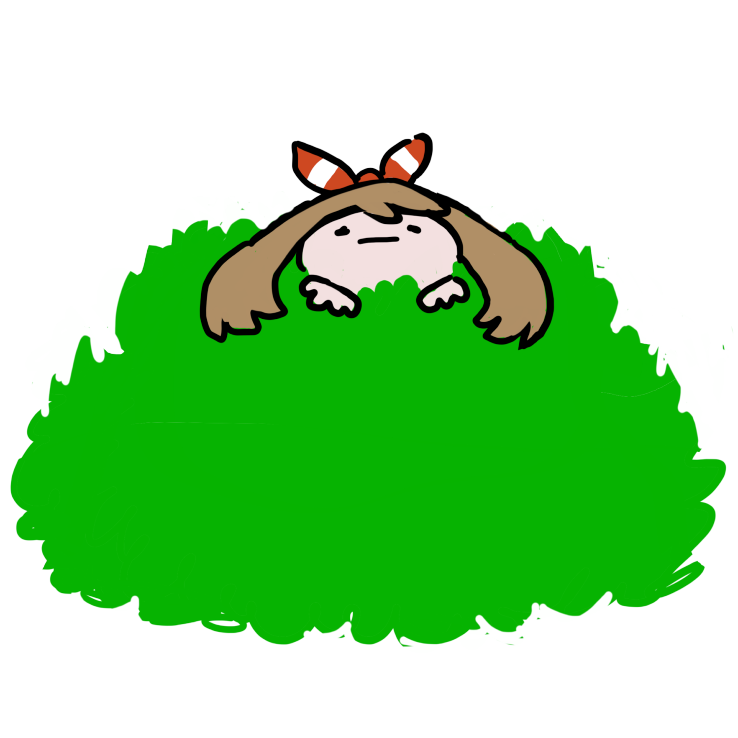 may hiding in a bush may hiding in a bush