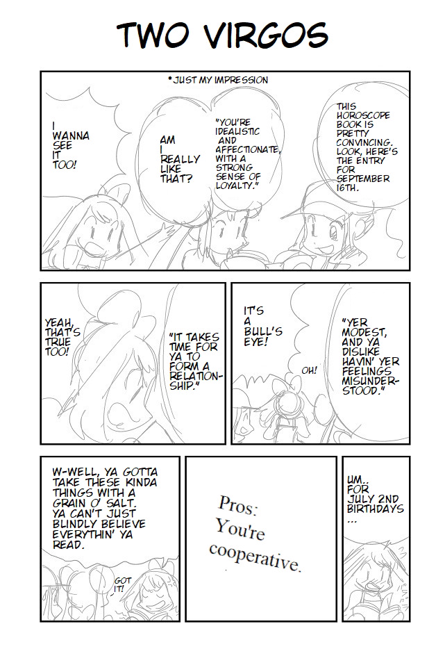 sapphire comic 1 - two virgos sapphire comic 1 - two virgos