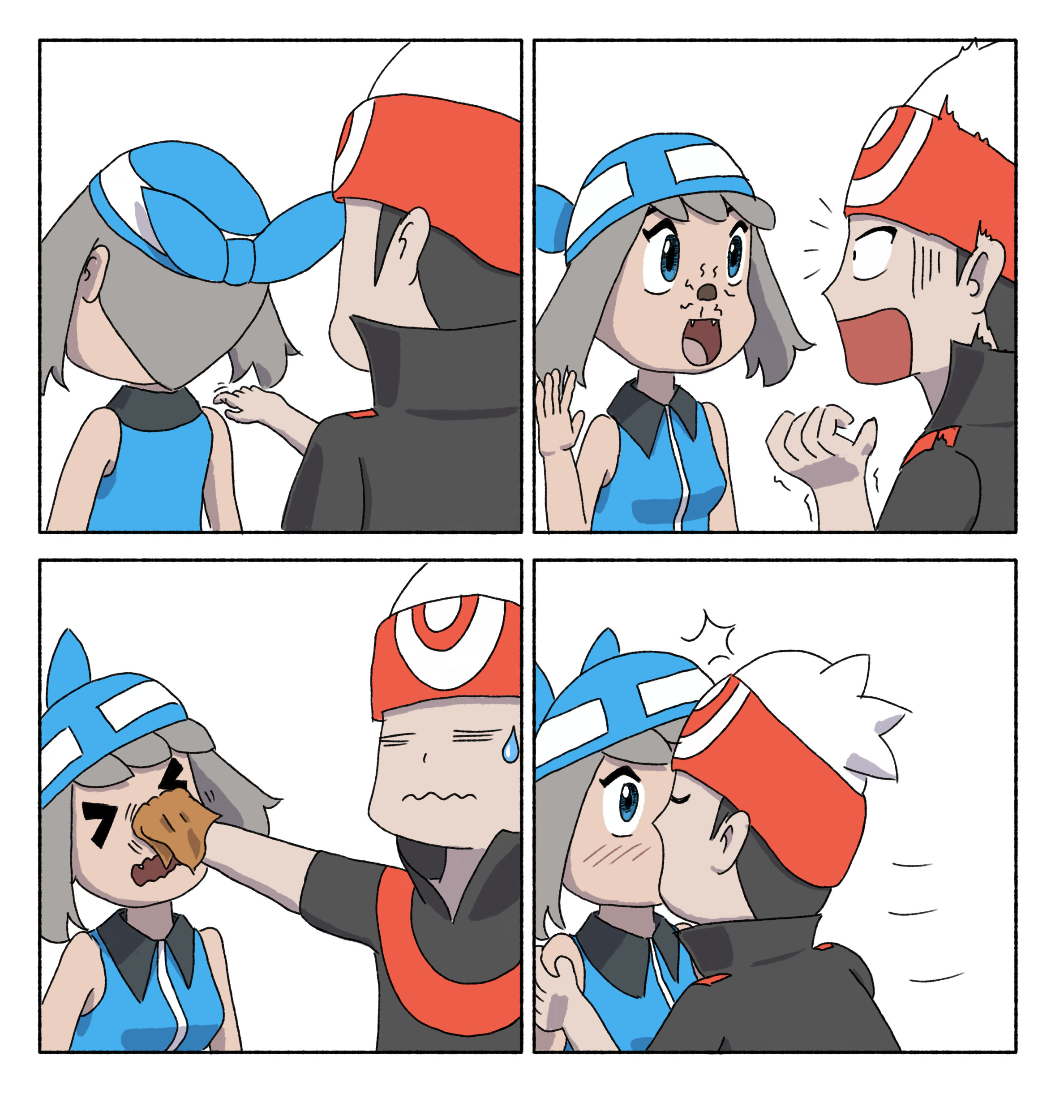 may month 2025 - ruby/sapphire kiss comic may month 2025 - ruby/sapphire kiss comic